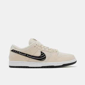 Sneaker Nike Shoes Nike SB - Dunk Low Pro Shoes (UK ONLY - ONE PAIR PER CUSTOMER) - Fossil / Black - Sail