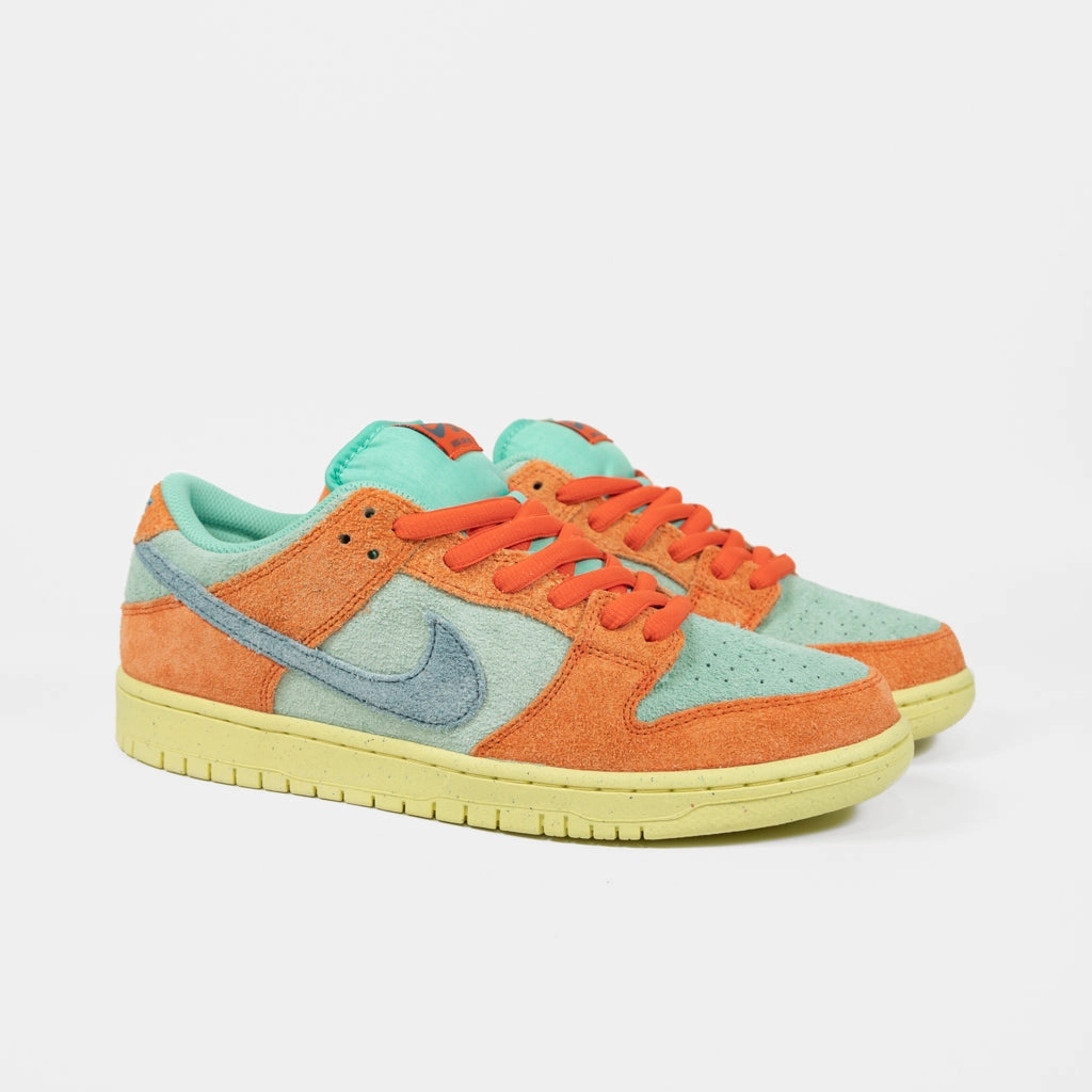 Teal Nike Shoes Nike SB - Dunk Low Pro Shoes (UK ONLY - ONE PAIR PER CUSTOMER) - Orange / Noise Aqua - Emerald Rise - Orange
