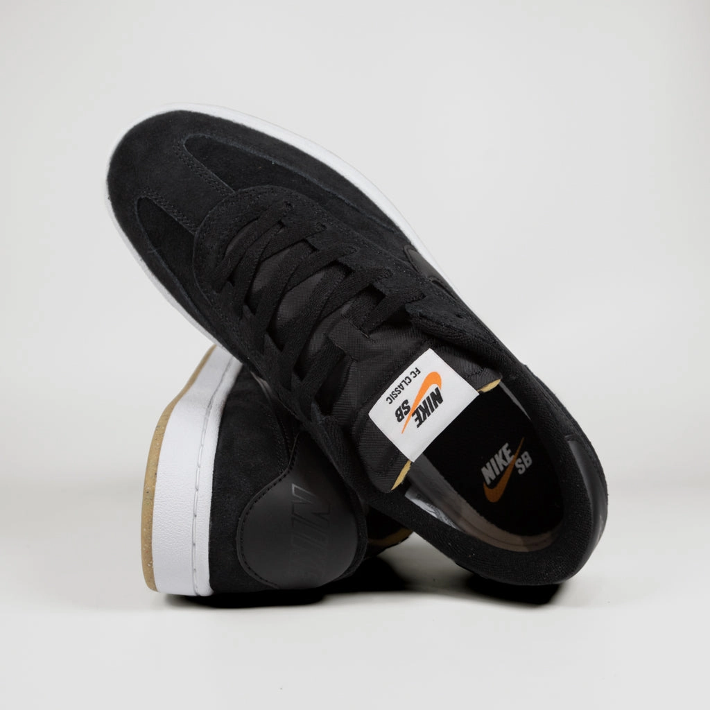 Nike SB - FC Classic Shoes - Black / White / Vivid Orange Nike Shoe Making Process