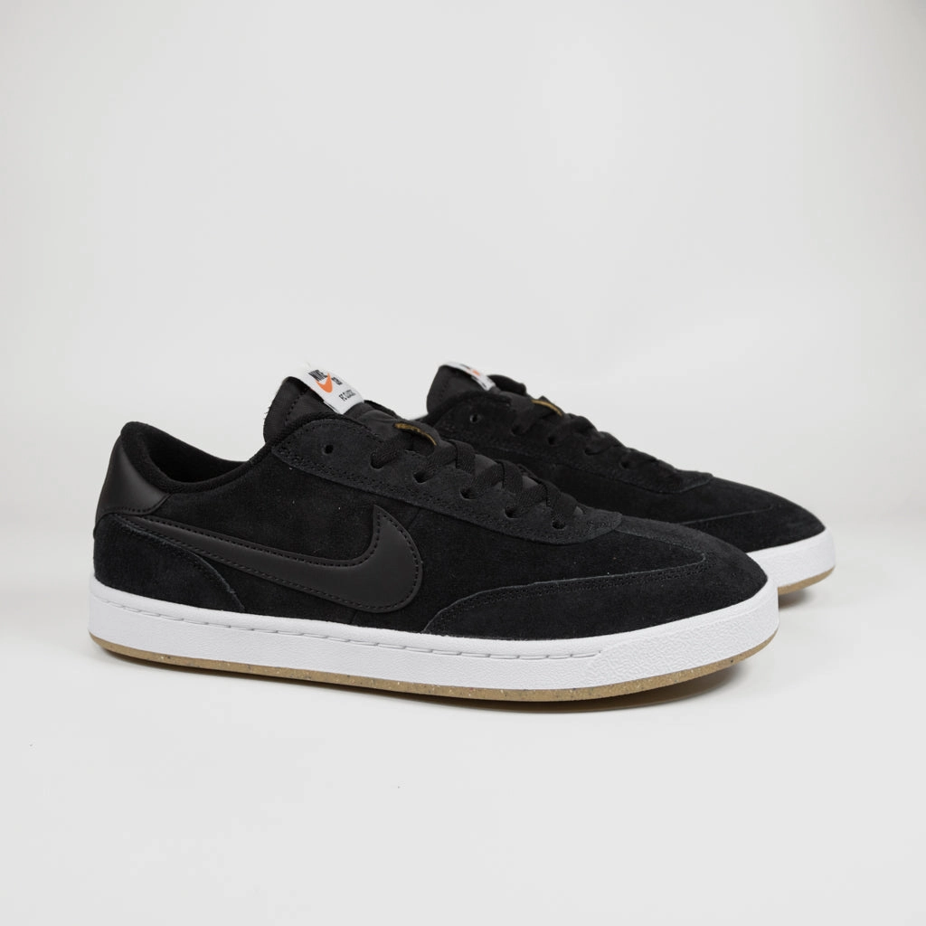 Nike SB - FC Classic Shoes - Black / White / Vivid Orange Spongebob Nike Shoes