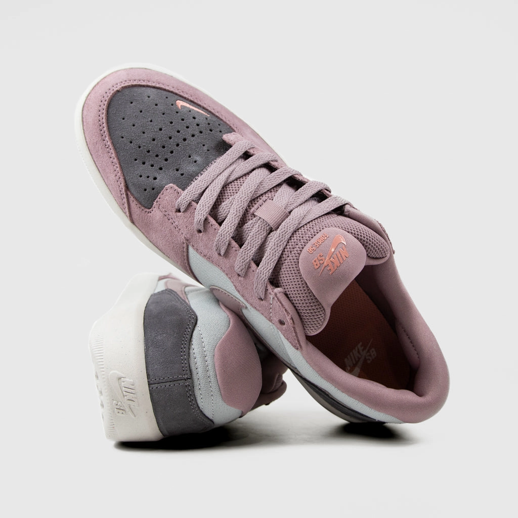 Nike SB - Force 58 Shoes - Flat Silver / Taupe Grey Nike Basketball Shoes Players