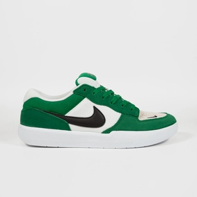 Nike SB - Force 58 Shoes - Pine Green / Black / White Nike Shoes For Boxing