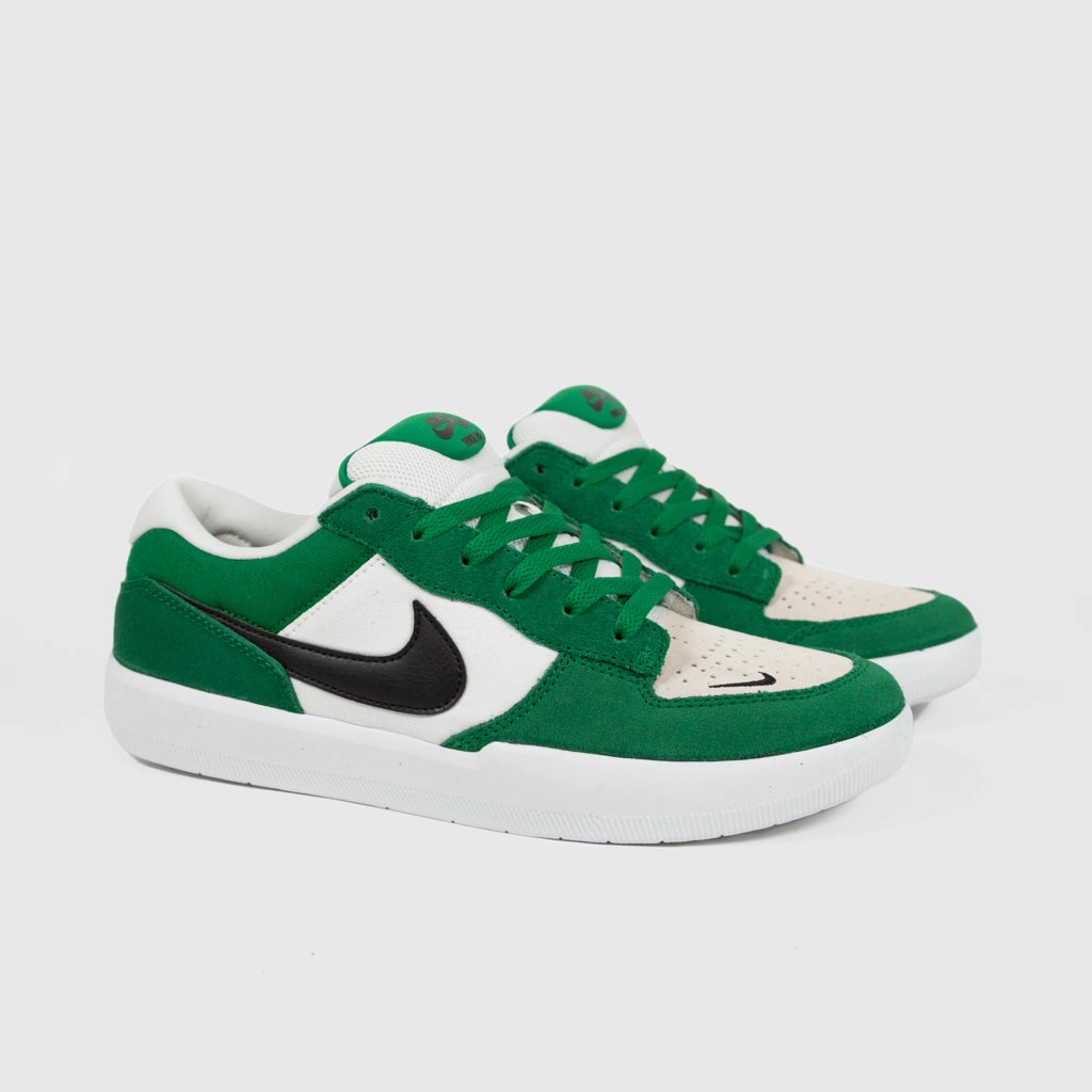Nike SB - Force 58 Shoes - Pine Green / Black / White Tim Hardaway Nike Shoes