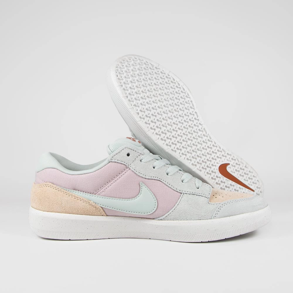 Nike SB - Force 58 Shoes - Platinum Violet / Light Silver Nike High Heel Shoes