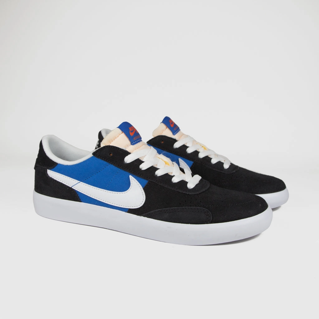 All Nike Air Max Shoes Nike SB - Heritage Vulc Shoes - Black / White / Signal Blue