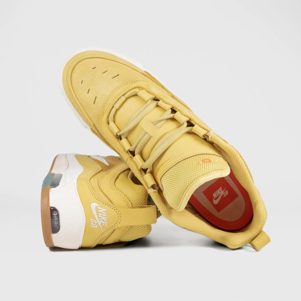 Nike SB - Ishod Wair Air Max Orange Label Shoes - Saturn Gold / Sail - Saturn Gold Nike Sports