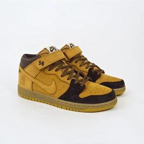 Nike SB - Lewis Marnell Dunk Mid Pro QS Shoes - Cappuccino / Bronze / Wheat Nike Travis Scott Golf Shoes