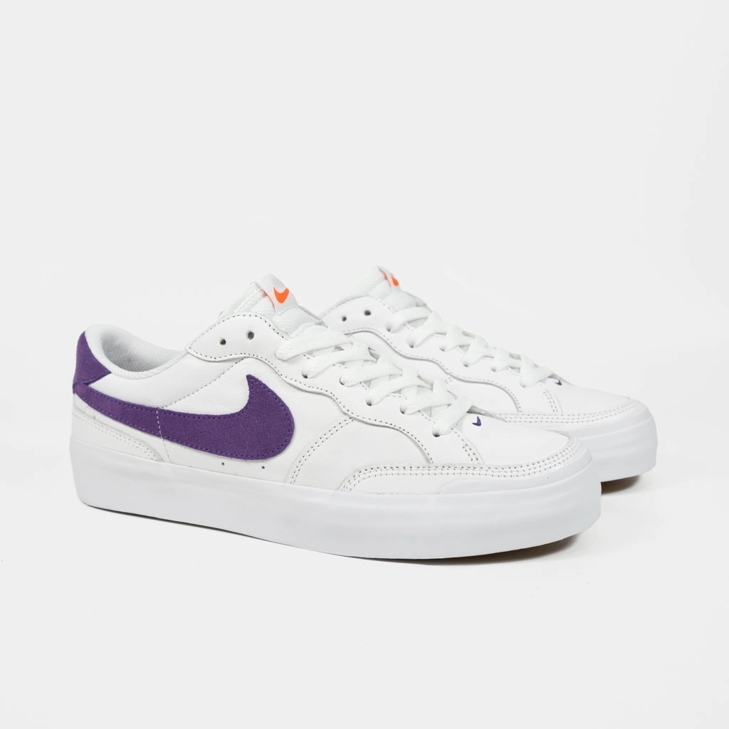 Nike Huarache Run Running Shoes Nike SB - Pogo Plus Orange Label Shoes - White / Court Purple - White