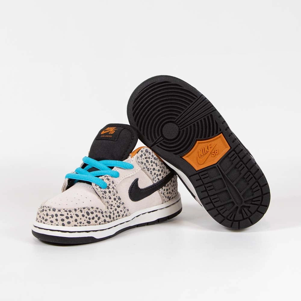 Nike SB - (TD - Toddler) Dunk Low Pro 'Olympic Safari' Shoes - Phantom / Black - Black - Monarch Nike Maximum Cushioning Shoes
