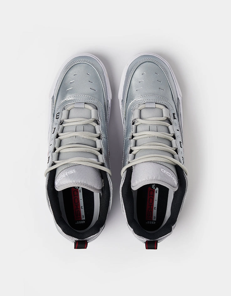 Nike SB Air Max Ishod Premium Skate Shoes - Metallic Silver/Varsity Red Nike Shoes Dallas Cowboys