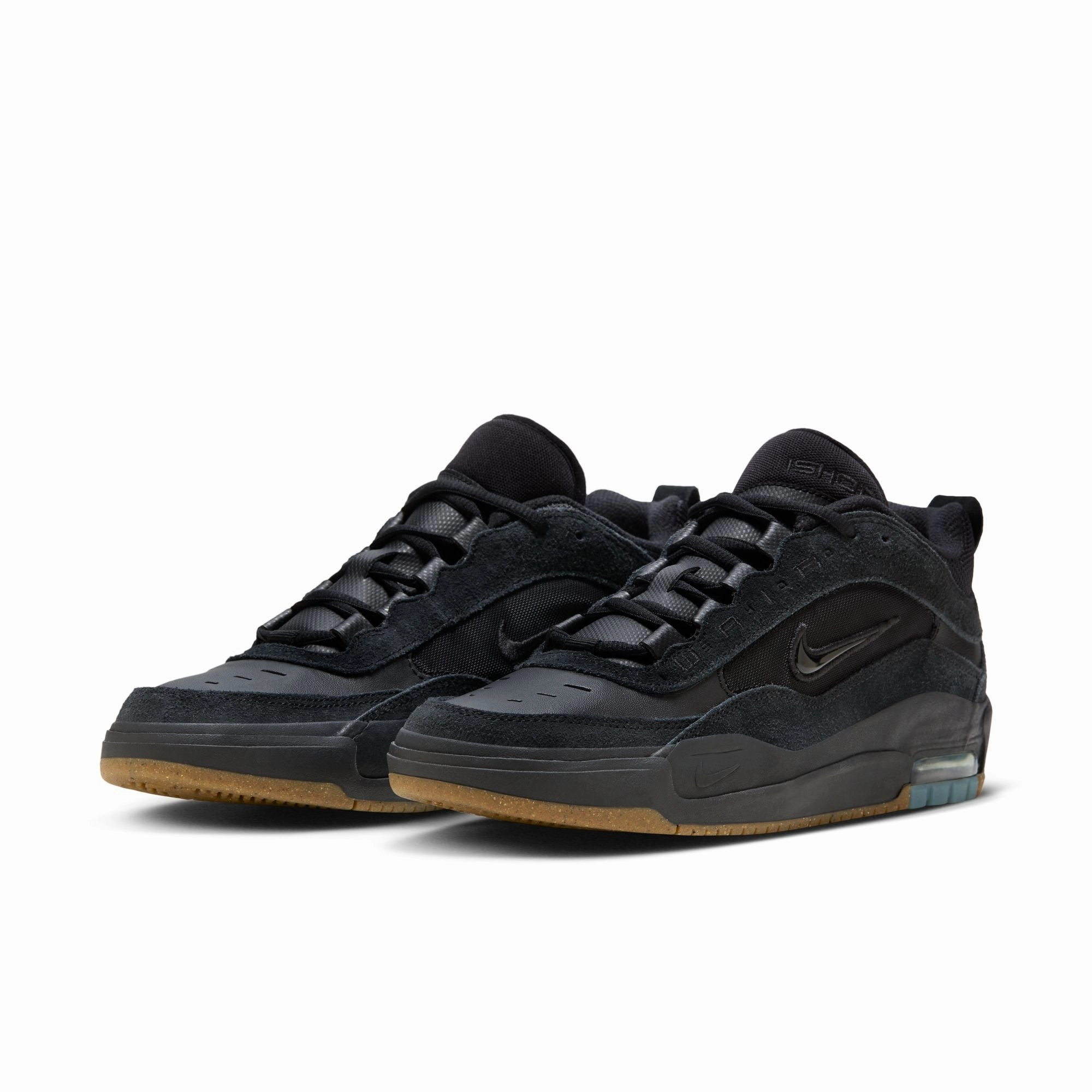 Nike Shoes Size Chart Nike SB Air Max Ishod Shoes-Black/Black-Anthracite-Black