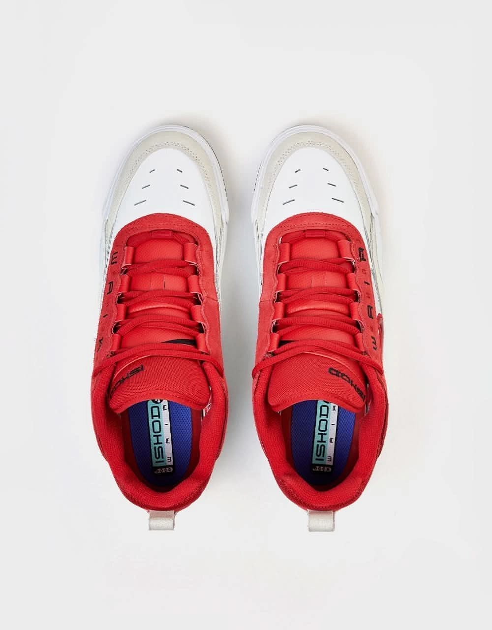 Nike SB Air Max Ishod Skate Shoes - White/Varsity Red-Summit White-Varsity Red-Black Nike Renew Shoes