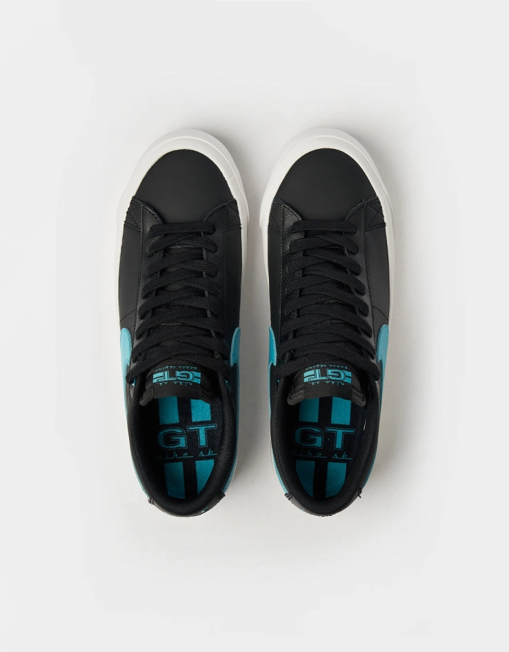 Nike SB Blazer Low Pro GT Skate Shoes - Black/Dusty Cactus-Black-Summit White Nike Barefoot Running Shoe
