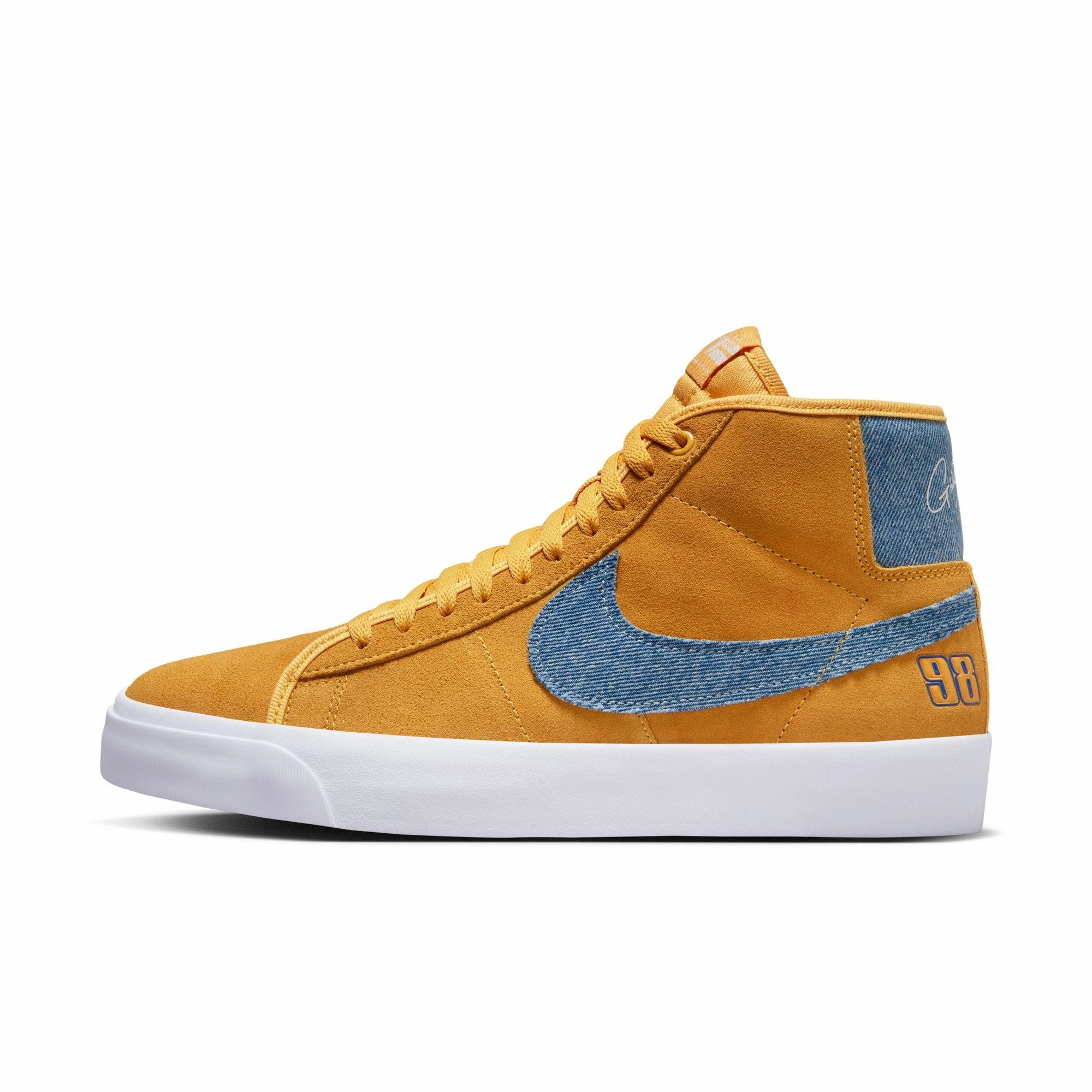 Nike Shoes Sizing Nike SB Blazer Mid Pro GT-University Gold/Game Royal