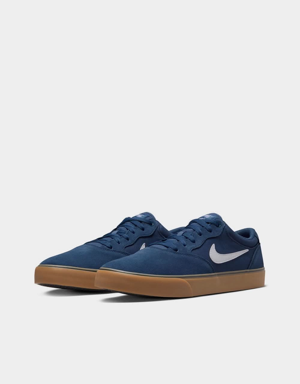 Nike SB Chron 2 Skate Shoes - Navy/White-Navy-Gum Lt Brown-Black Nike Sabrina 2 Basketball Shoes