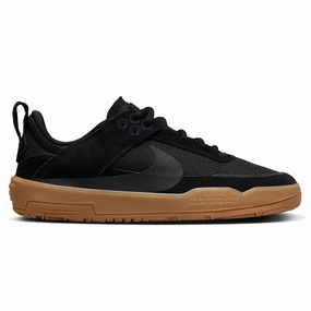 Nike SB Day One Kids Skate Shoe Black/Gum/Light Brown Nike Air Force One Basketball Shoes