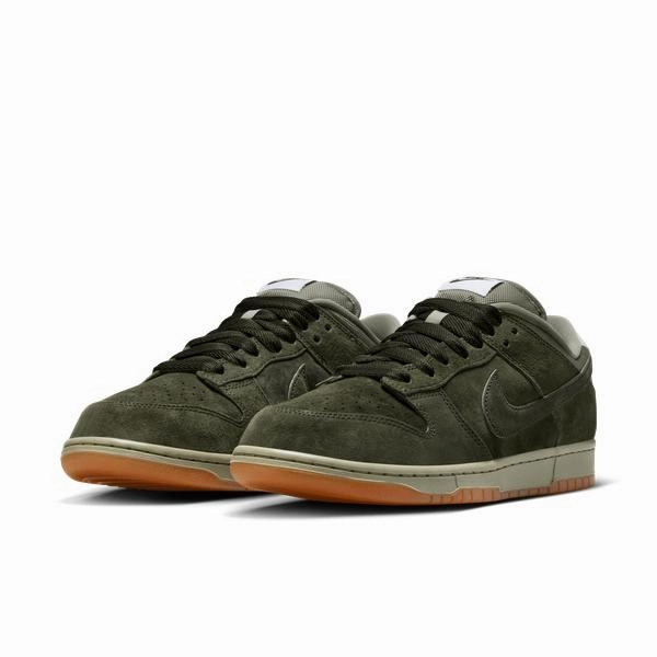 Nike Shoes Goretex Nike SB Dunk Low Pro B Sequoia - Light Army - White