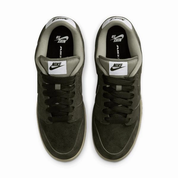 Nike SB Dunk Low Pro B Sequoia - Light Army - White Free Nike Shoes