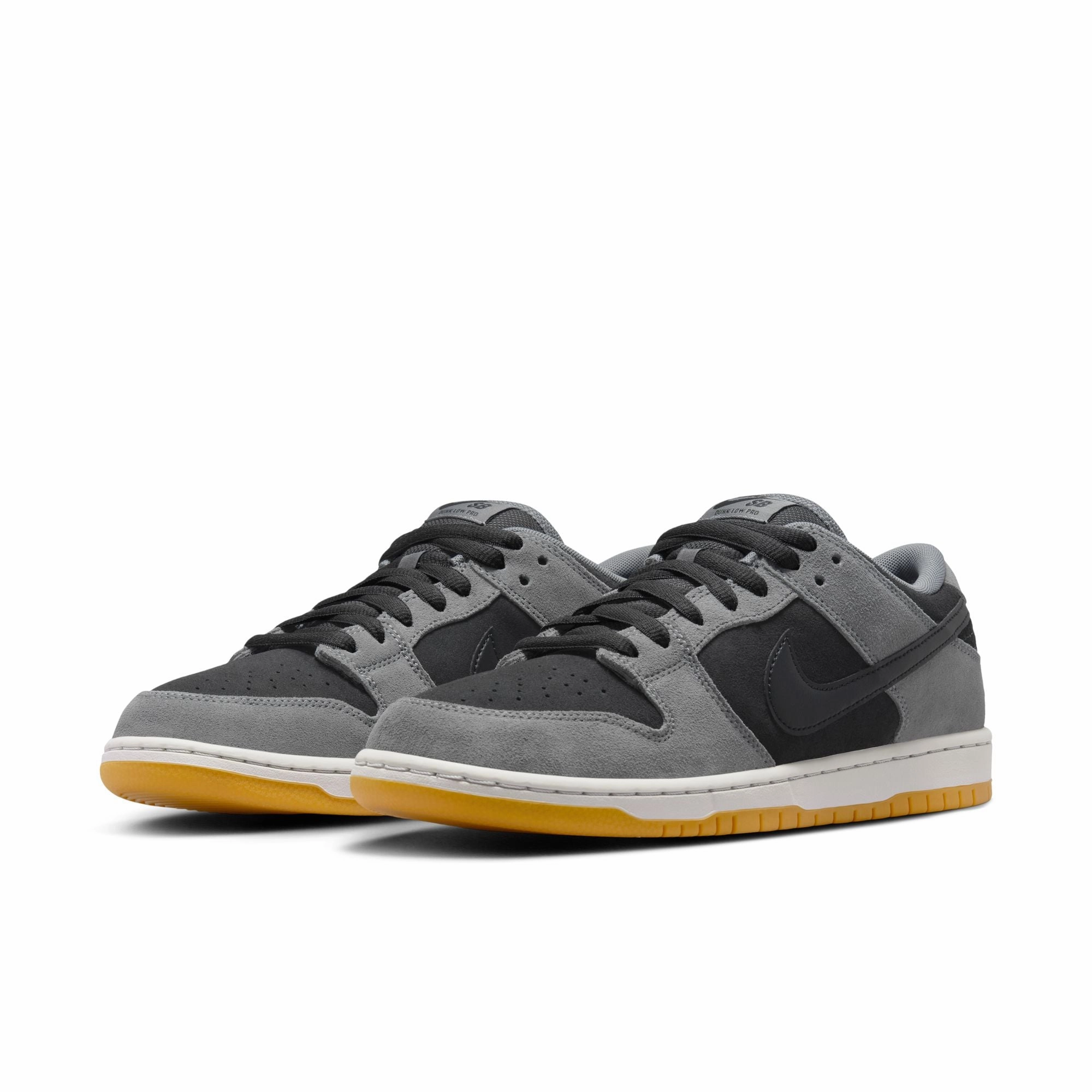 Nike SB Dunk Low Pro-Black/Dark Smoke Grey Shoes Nike Court Vision Low Shoes
