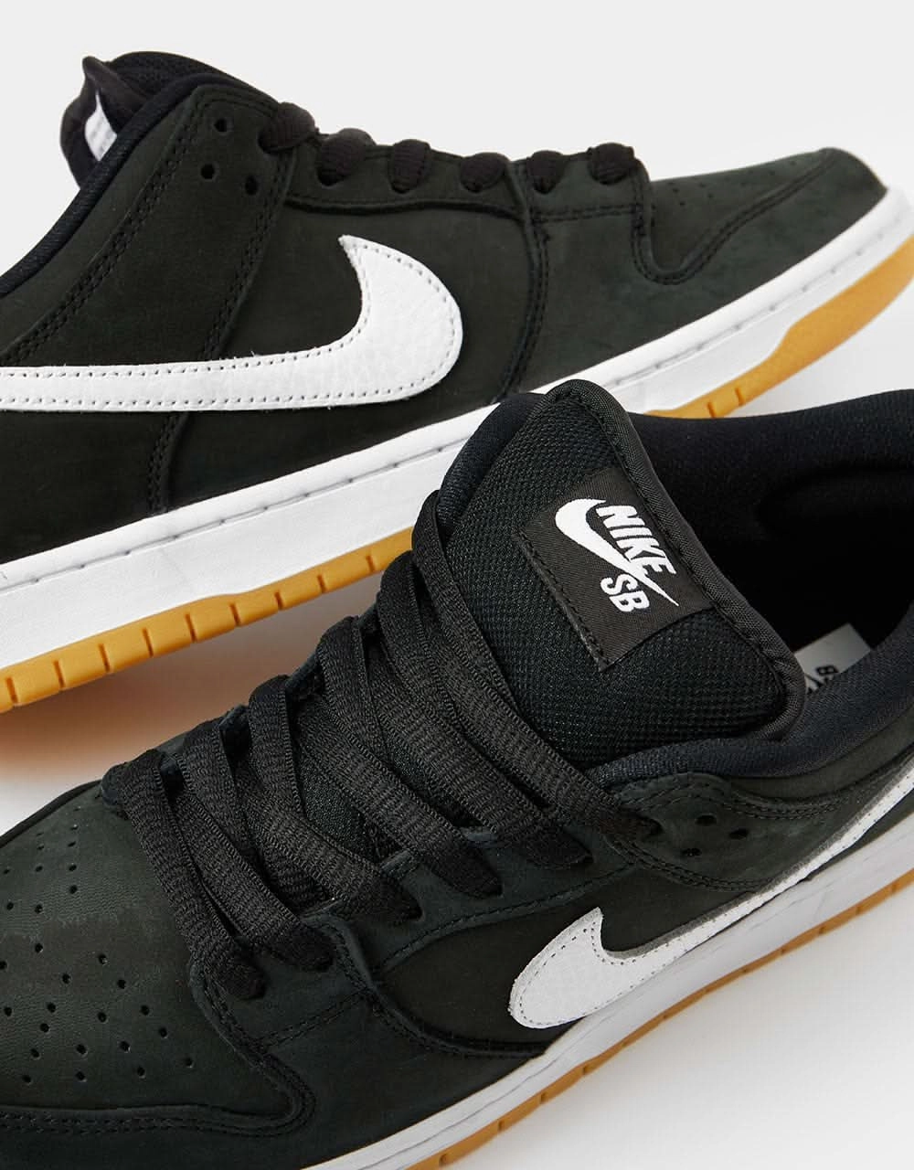 Nike Sb Shoes Stefan Janoski Nike SB Dunk Low Pro Premium Skate Shoes - Black/White-Black