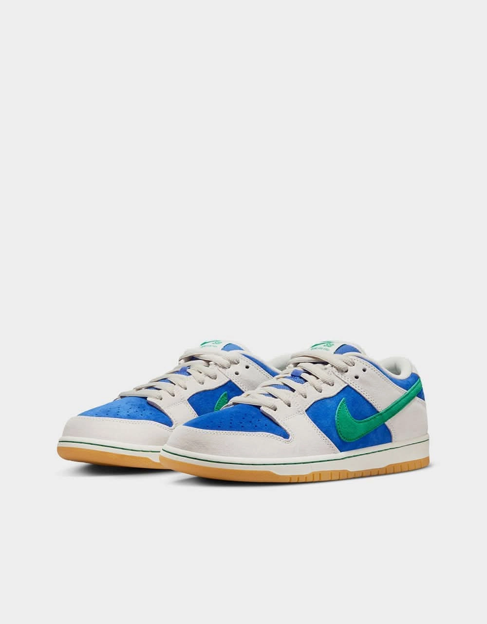 Nike SB Dunk Low Pro Skate Shoes - Phantom/Malachite-Hyper Royal Nike Shoe Sales