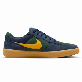 Custom Shoes Nike Nike SB Force 58 Midnight Navy/University Gold