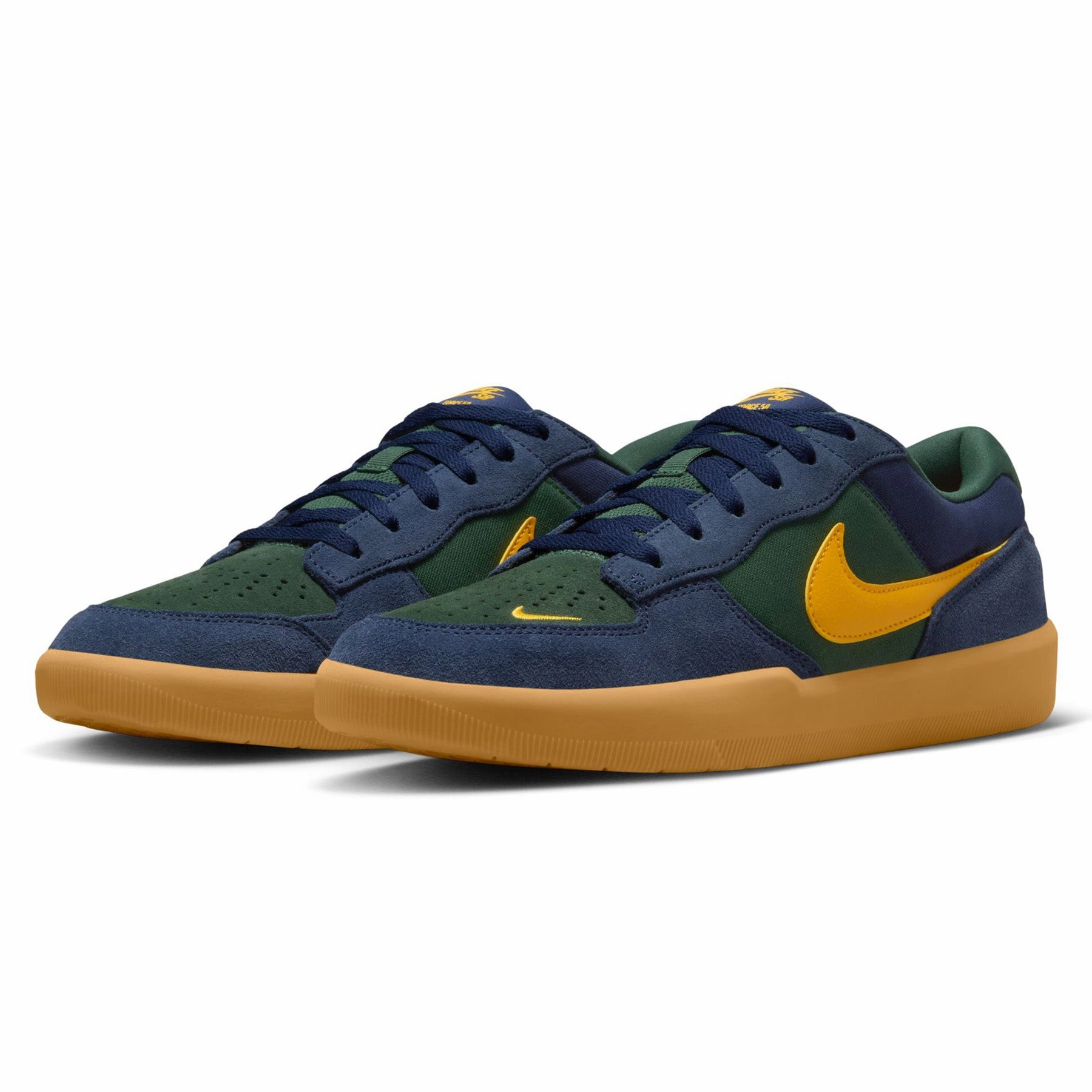 Nike SB Force 58 Midnight Navy/University Gold Nike Street Shoes