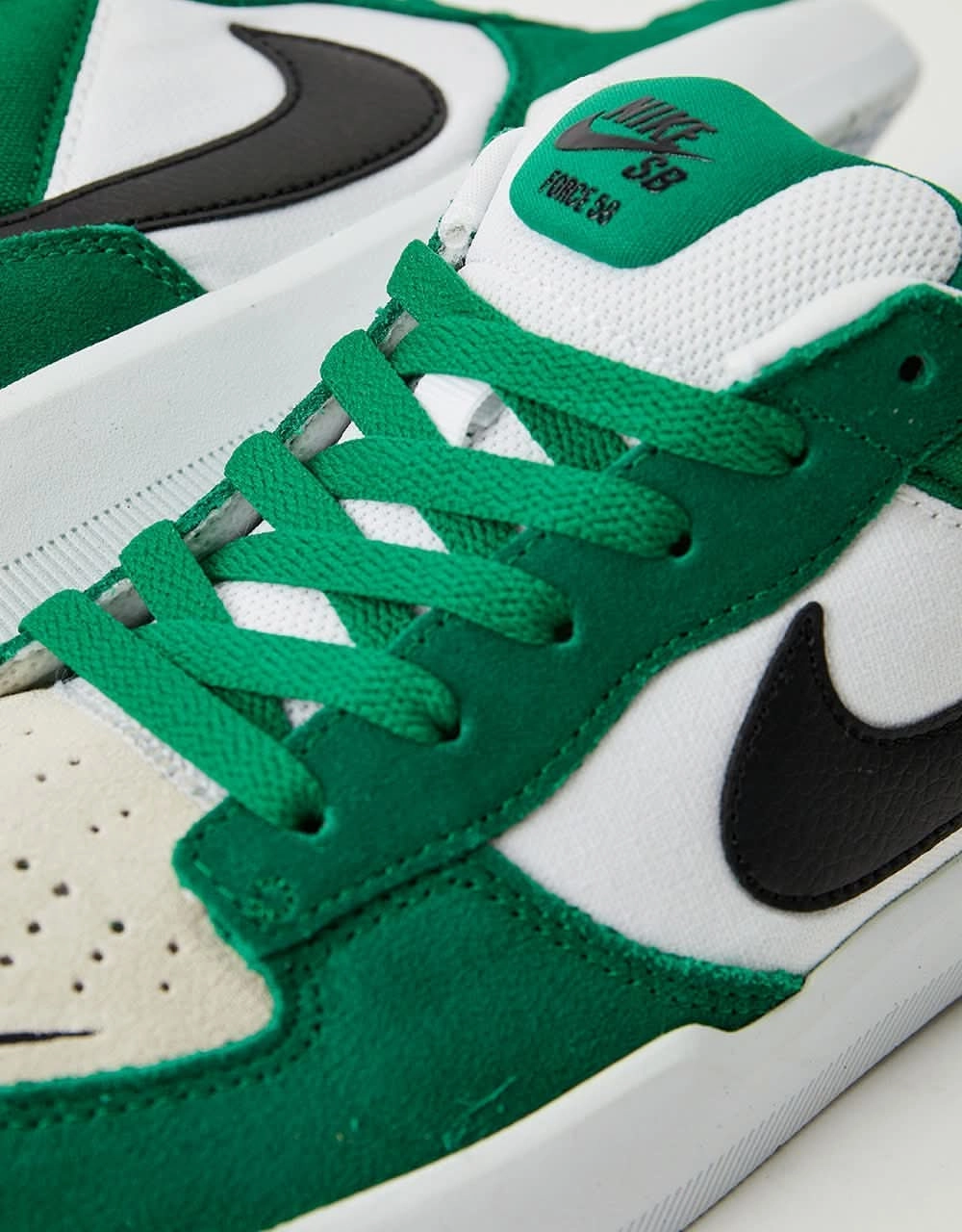 Nike Casual Shoe Nike SB Force 58 Skate Shoes - Pine Green/Black-White-White