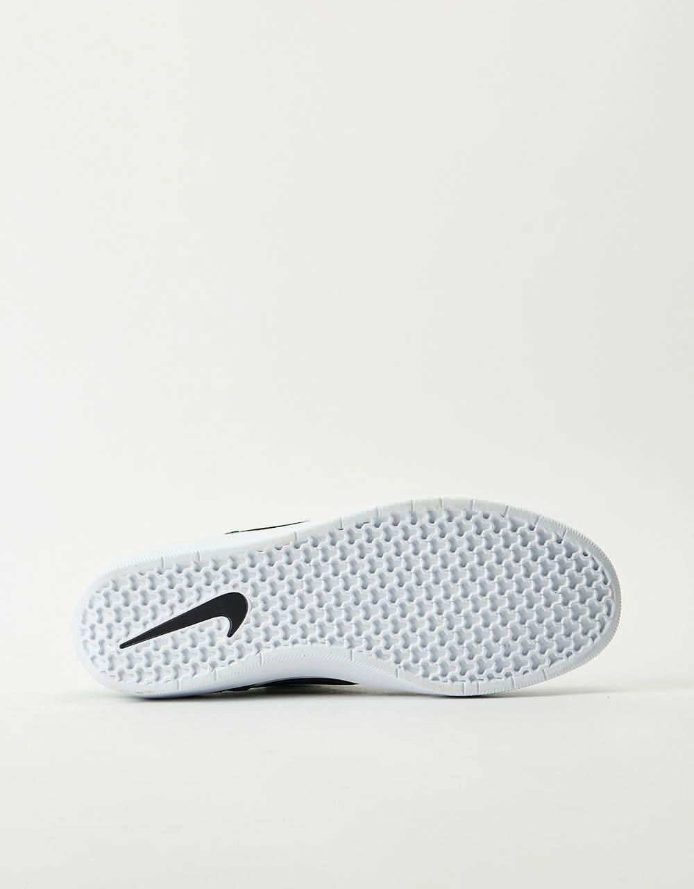 Nike Court Vision Alta Shoes Nike SB Force 58 Skate Shoes - Pine Green/Black-White-White