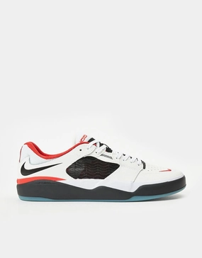 Nike SB Ishod Premium Skate Shoes - White/Black-University Red-Black Nike Free Golf Nn Golf Shoes