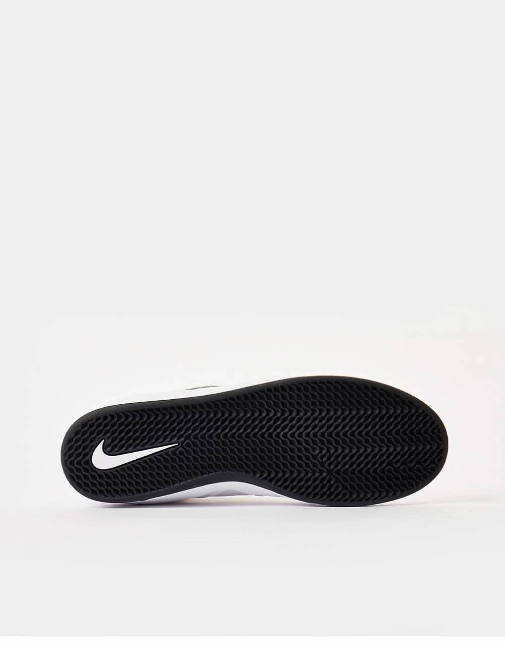 Nike SB Ishod Premium Skate Shoes - White/Black-White-Black Nike Motiva Shoes
