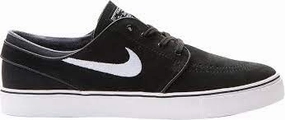 Nike SB Janoski OG  Shoes - Black/White-White Nike Sb Dunk Skate Shoes