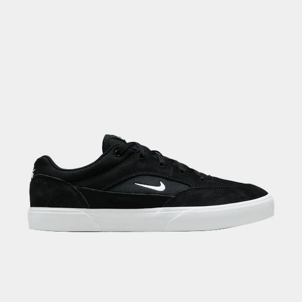 Nike Shoes Flats Nike SB Malor Skate Shoes Black - White - Black