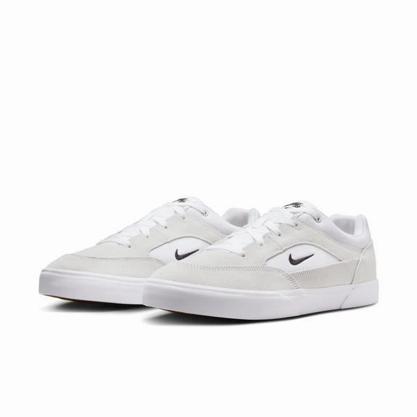 Kentucky Wildcats Nike Shoes Nike SB Malor Skate Shoes White - Black - Summit White - Gum Light Brown