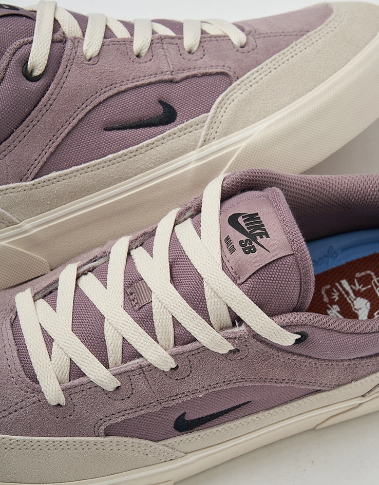 Nike SB Malor TE Skate Shoes - Taupe Grey/Black-Lt Orewood Brn-Cinnamon Nike Nba Shoes