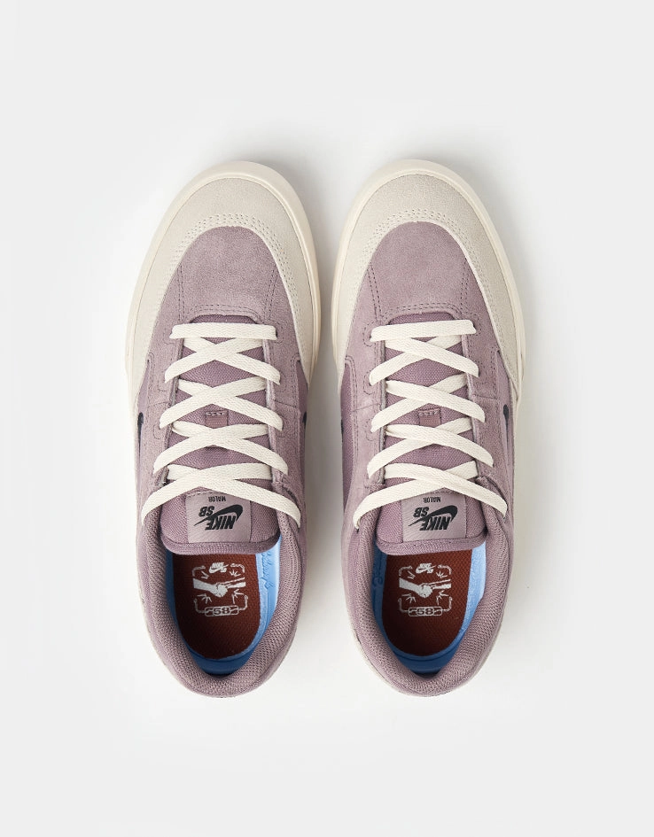Nike SB Malor TE Skate Shoes - Taupe Grey/Black-Lt Orewood Brn-Cinnamon Nike Baseball Training Shoes