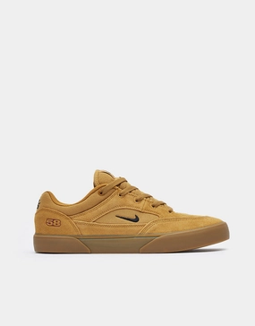 Nike SB Malor TE Skate Shoes - Wheat/Black-Wheat-Gum Light Brown Kobe Shoes Nike Shoes