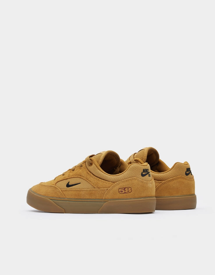 Nike Shoes Summer Nike SB Malor TE Skate Shoes - Wheat/Black-Wheat-Gum Light Brown