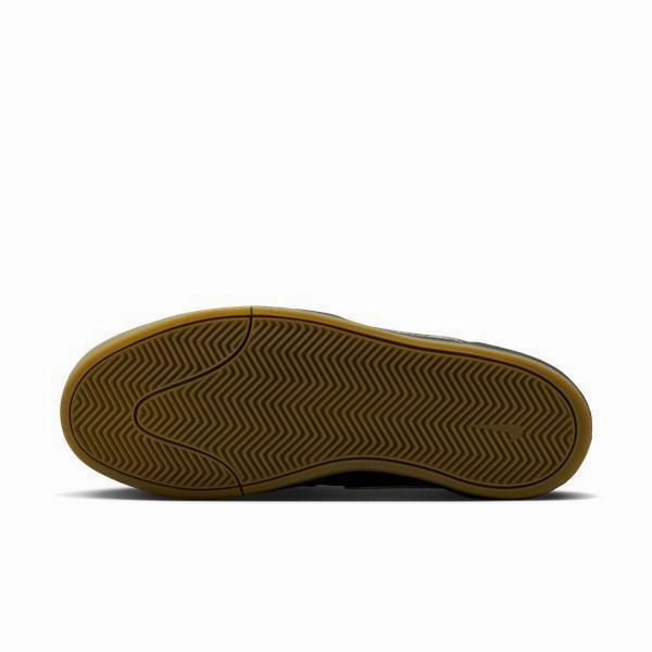 Nike SB React Leo Baker Skate Shoe Black - White - Gum - Light Brown Comfortable Walking Nike Shoes