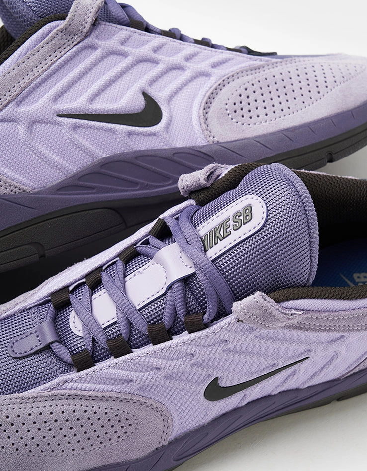 Nike SB Vertebrae Skate Shoes - Hydrangeas/Medium Ash-Dusty Amethyst Shoes With Wings Nike