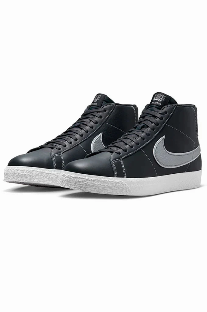 Nike SB x Mason Silva Zoom Blazer Mid-Blackened Blue/Wolf Grey Nike Zoom Hyperspeed Court Volleyball Shoes