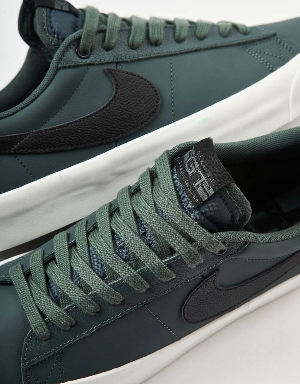 Nike SB Zoom Blazer Low Pro GT Skate Shoes - Vintage Green/Black-Vintage Green Vanessa Bryant Nike Shoes