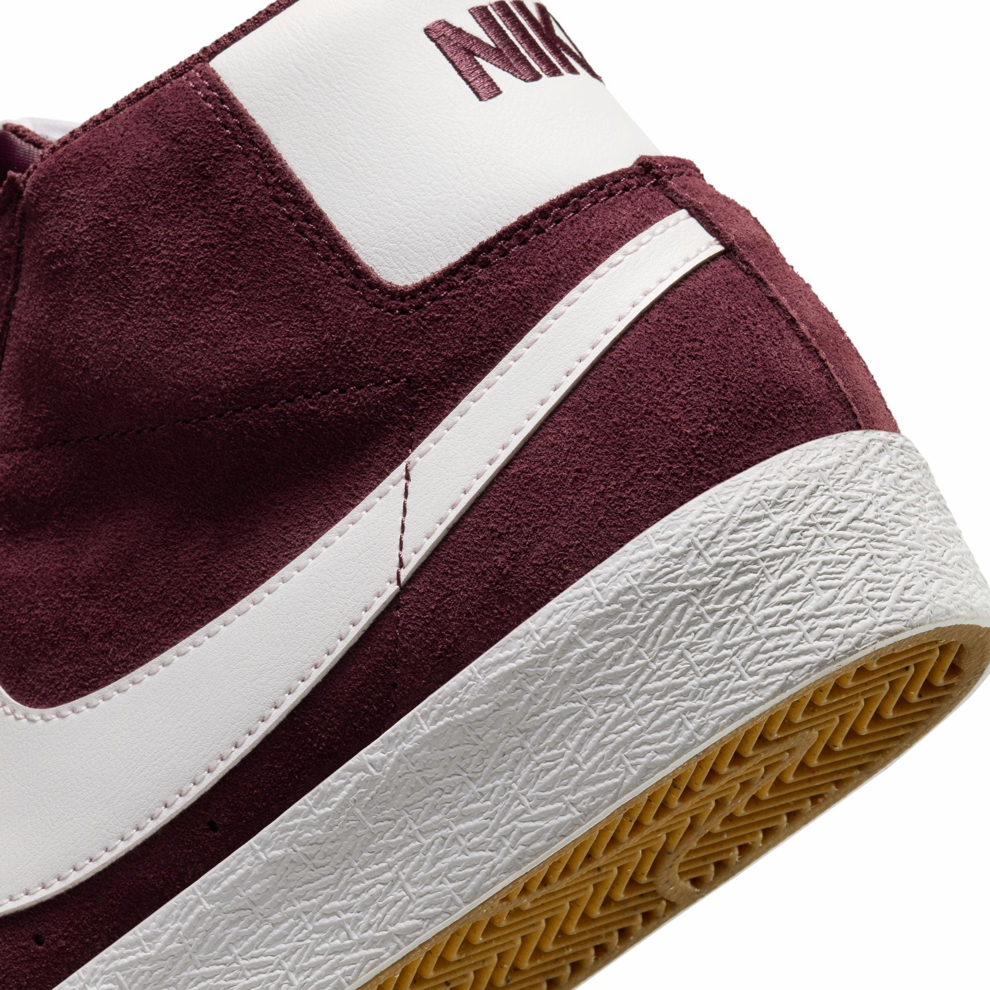 First Shoes Of Nike Nike SB Zoom Blazer Mid-Burgundy Crush/Summit White