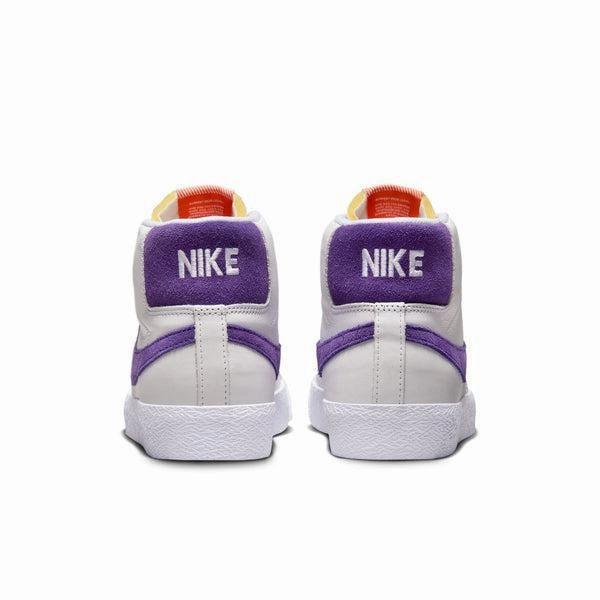 Nike SB Zoom Blazer Mid ISO "Orange Label" White - Court Purple - Gum Cross Training Shoes Nike