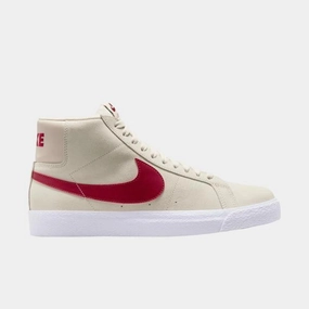 Nike Running Waffle Shoes Nike SB Zoom Blazer Mid Pale Ivory - Noble Red - Silt Red - White