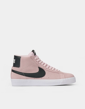 Nike Jordan Nike SB Zoom Blazer Mid Skate Shoes - Pink Foam/Anthracite-White-Gum Yellow
