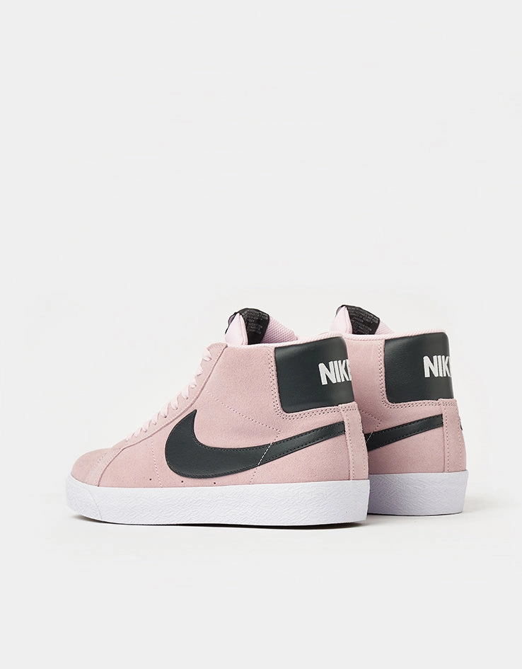 Golf Shoes Nike Sale Nike SB Zoom Blazer Mid Skate Shoes - Pink Foam/Anthracite-White-Gum Yellow