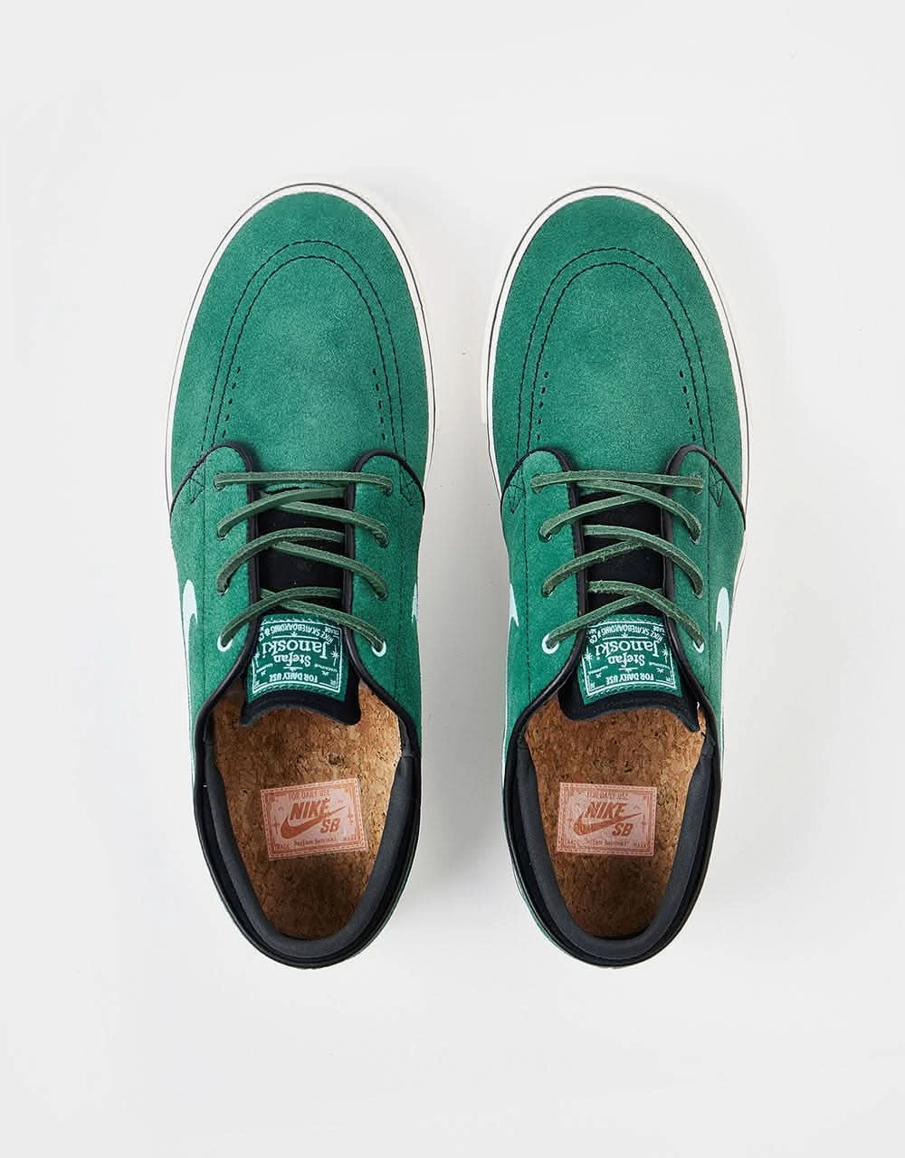 Nike SB Zoom Janoski OG  Skate Shoes - Gorge Green/Copa-Action Green Nike Shoes With Big Swoosh