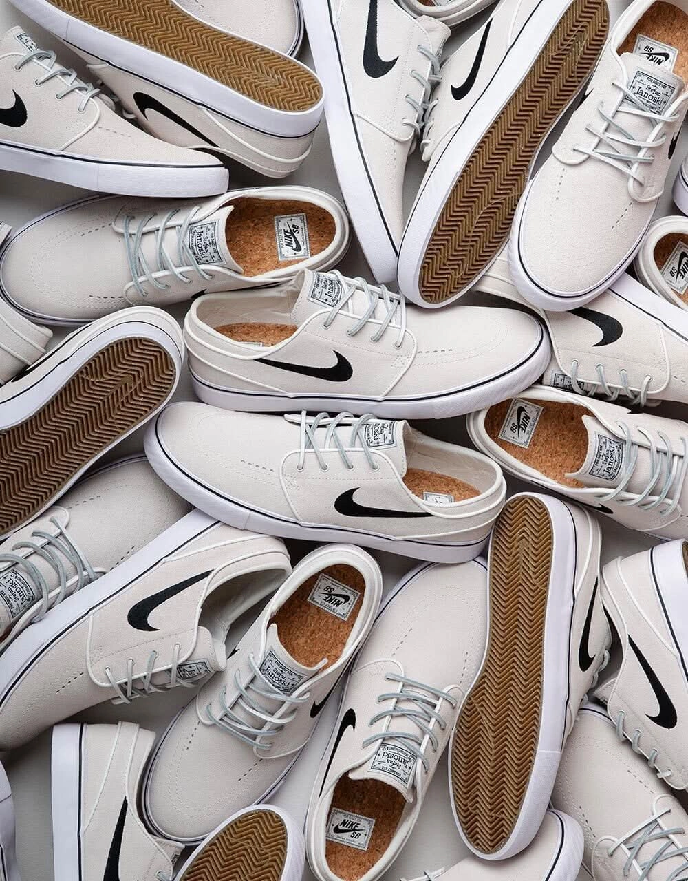 Nike Yoga Shoes Nike SB Zoom Janoski OG  Skate Shoes - Summit White/Black-Summit White-White