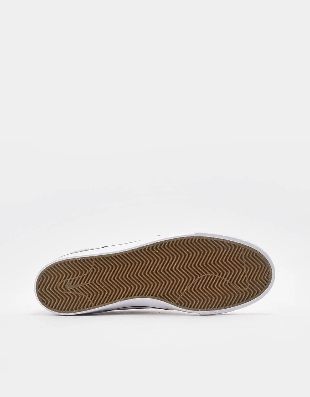 Nike SB Zoom Janoski OG  Skate Shoes - Summit White/Black-Summit White-White Nike Sb Canvas Shoes